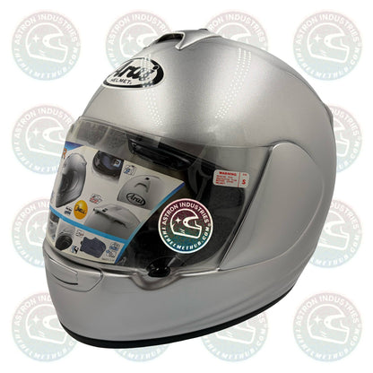 Arai Vector Aluminum Silver Motorcycle Helmet - TheHelmetHub