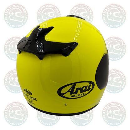 Arai Vector Flour Yellow Motorcycle Helmet - TheHelmetHub