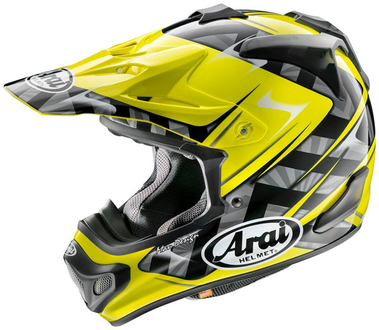 Arai VX-Pro4 Scoop Yellow Motorcycle Helmet - TheHelmetHub
