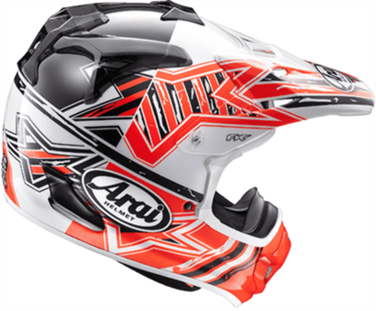Arai VX-Pro4 Shooting Star Red Motorcycle Helmet - TheHelmetHub