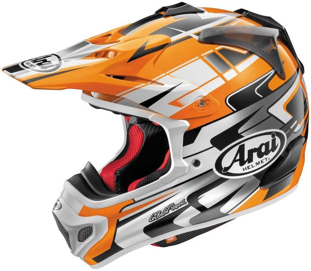 Arai VX-Pro4 Tip Orange Motorcycle Helmet - TheHelmetHub