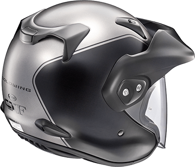 Arai XC-W Goldwing Grey/Black Motorcycle Helmet - TheHelmetHub