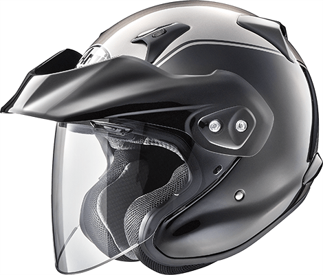 Arai XC-W Goldwing Grey/Black Motorcycle Helmet - TheHelmetHub
