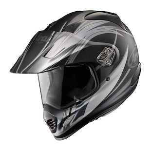 Arai XD-3 Contrast Black Frost Motorcycle Helmet - TheHelmetHub