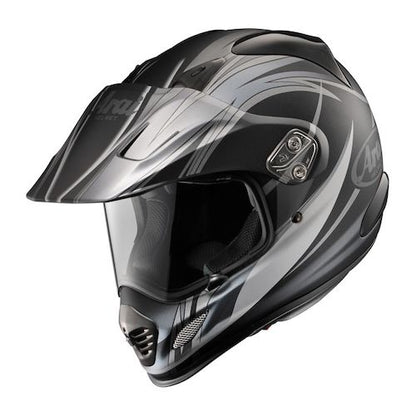 Arai XD-3 Contrast Black Frost Motorcycle Helmet - TheHelmetHub