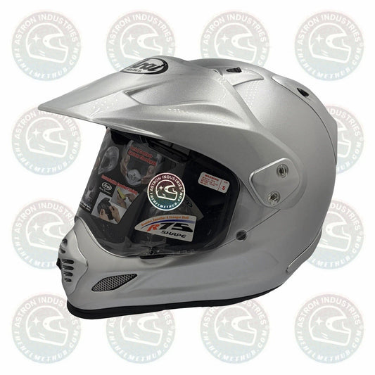 Arai XD-4 Aluminum Silver Motorcycle Helmet - TheHelmetHub