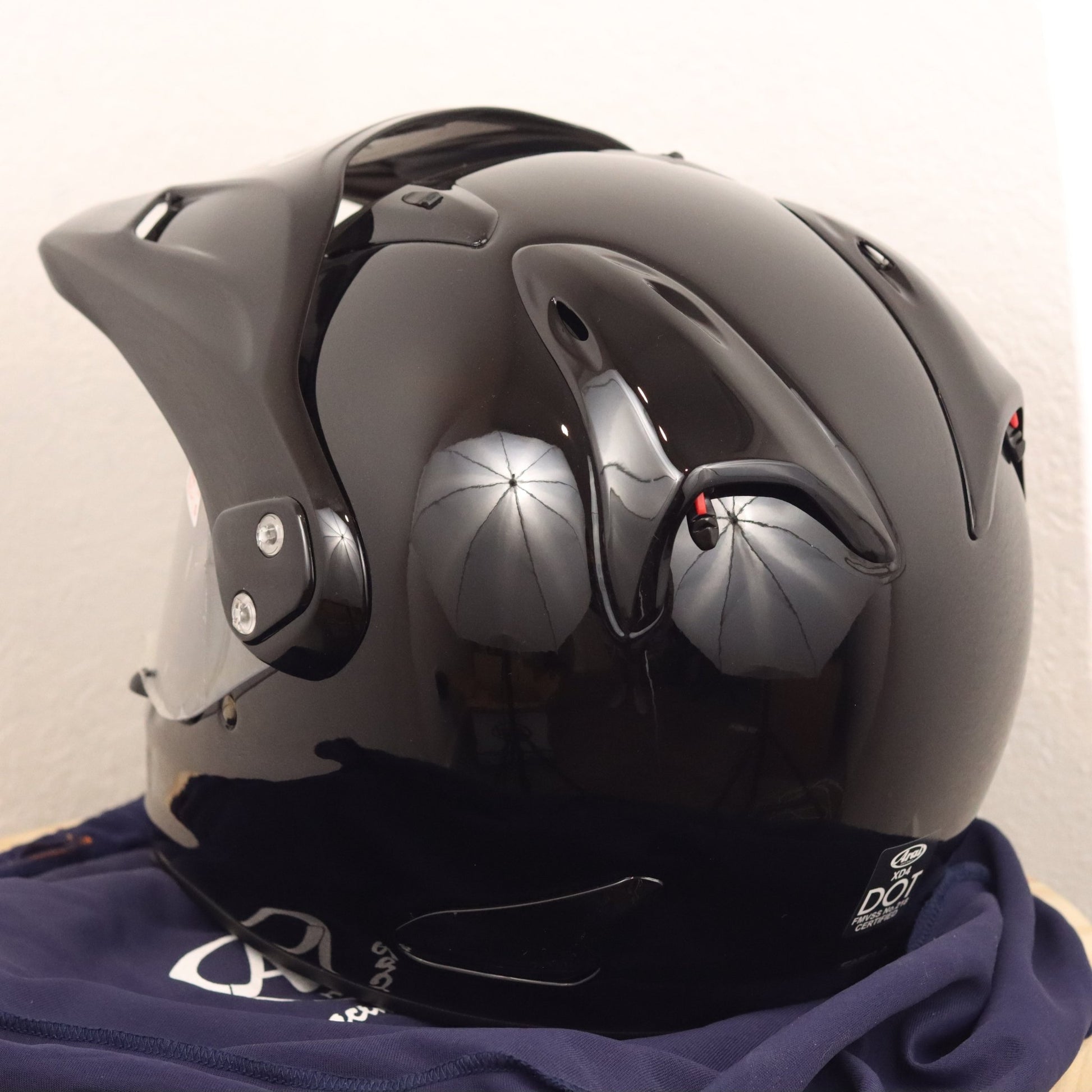Arai XD - 4 Black Motorcycle Helmet - TheHelmetHub