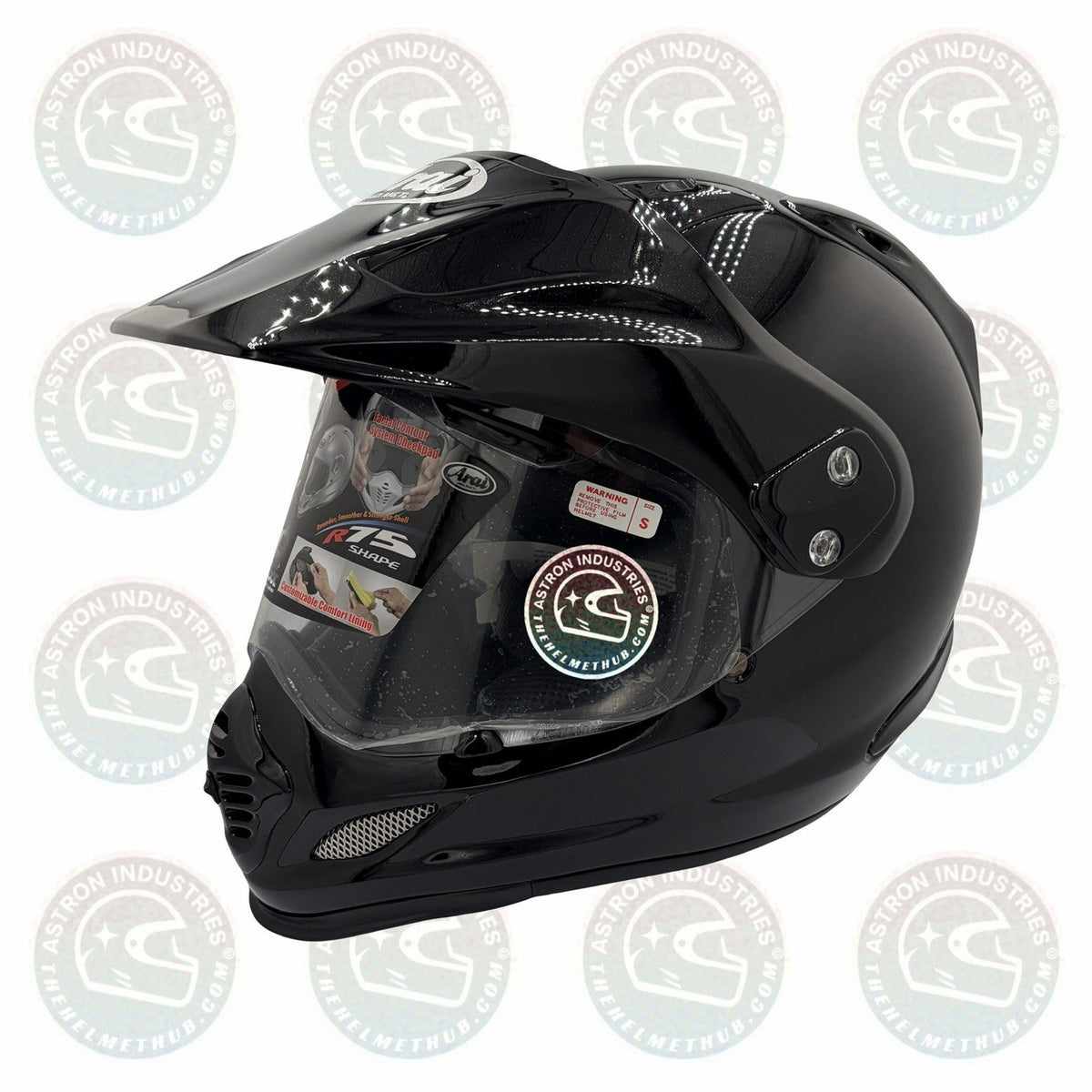 Arai XD-4 Diamond Black Motorcycle Helmet - TheHelmetHub