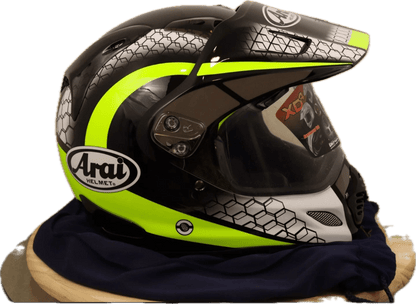 Arai XD - 4 Mesh Yellow Motorcycle Helmet - TheHelmetHub
