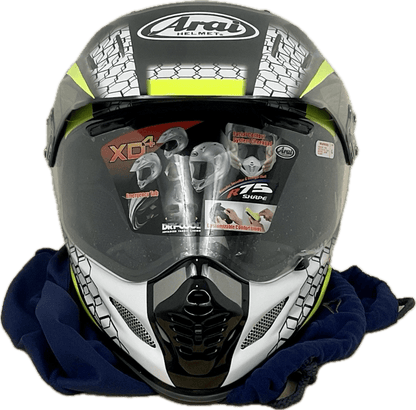 Arai XD - 4 Mesh Yellow Motorcycle Helmet - TheHelmetHub
