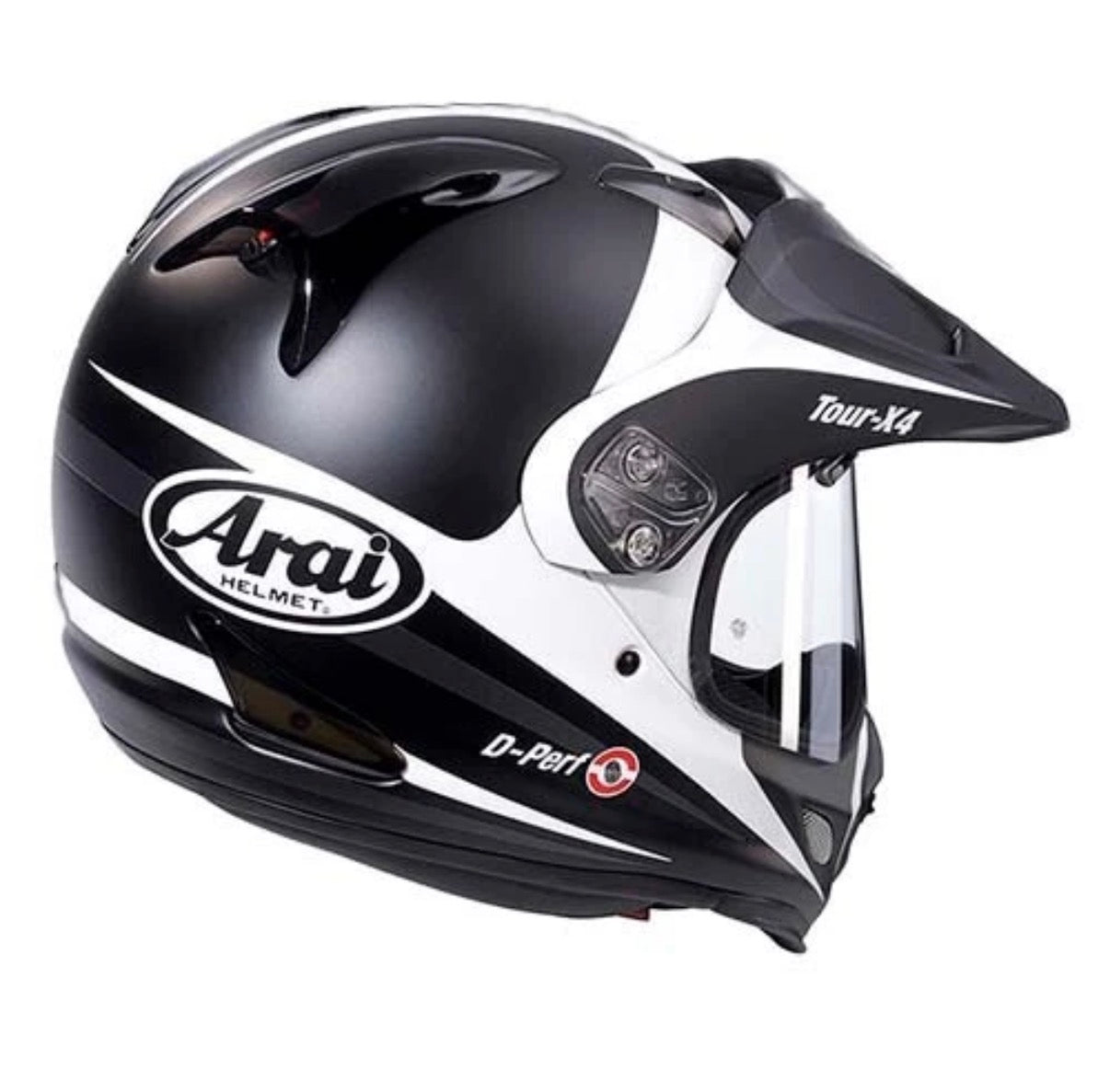 Arai XD - 4 Route White Motorcycle Helmet - TheHelmetHub