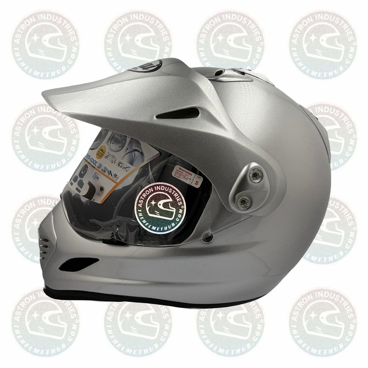 Arai XD (DC) Aluminum Grey Motorcycle Helmet - TheHelmetHub