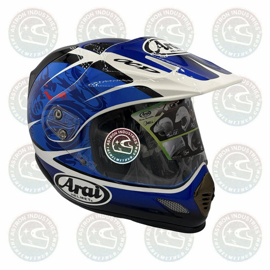 Arai XD3 Bosch Blue Motorcycle Helmet - TheHelmetHub