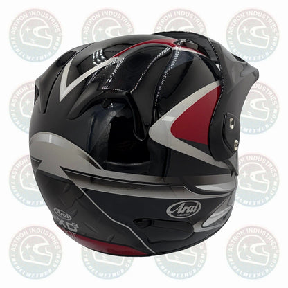 Arai XD3 Luster-Red Motorcycle Helmet - TheHelmetHub
