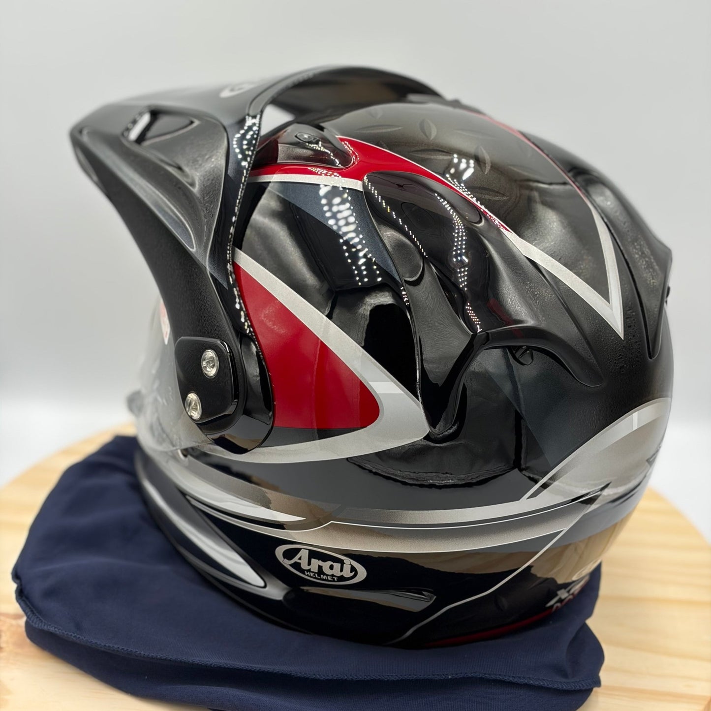 Arai XD3 Luster - Red Small - TheHelmetHub