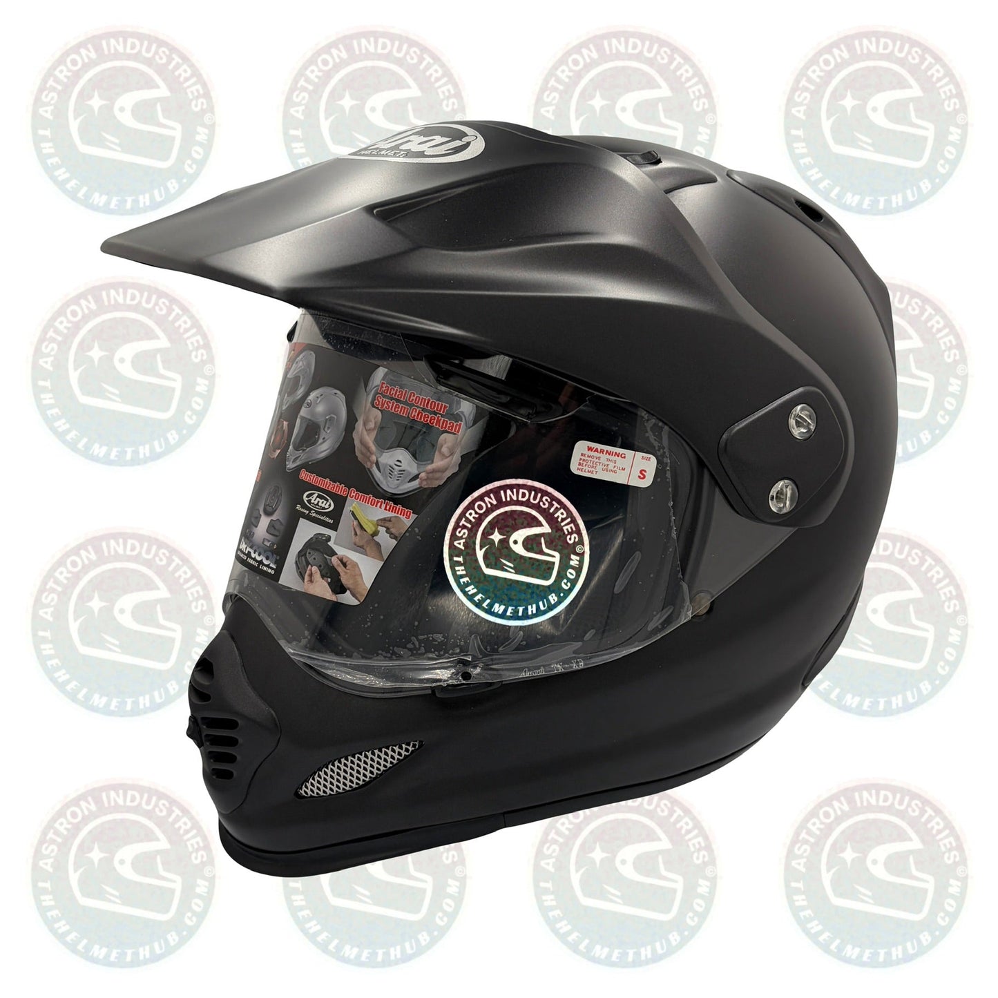 Arai XD4 Black Frost Motorcycle Helmet - TheHelmetHub