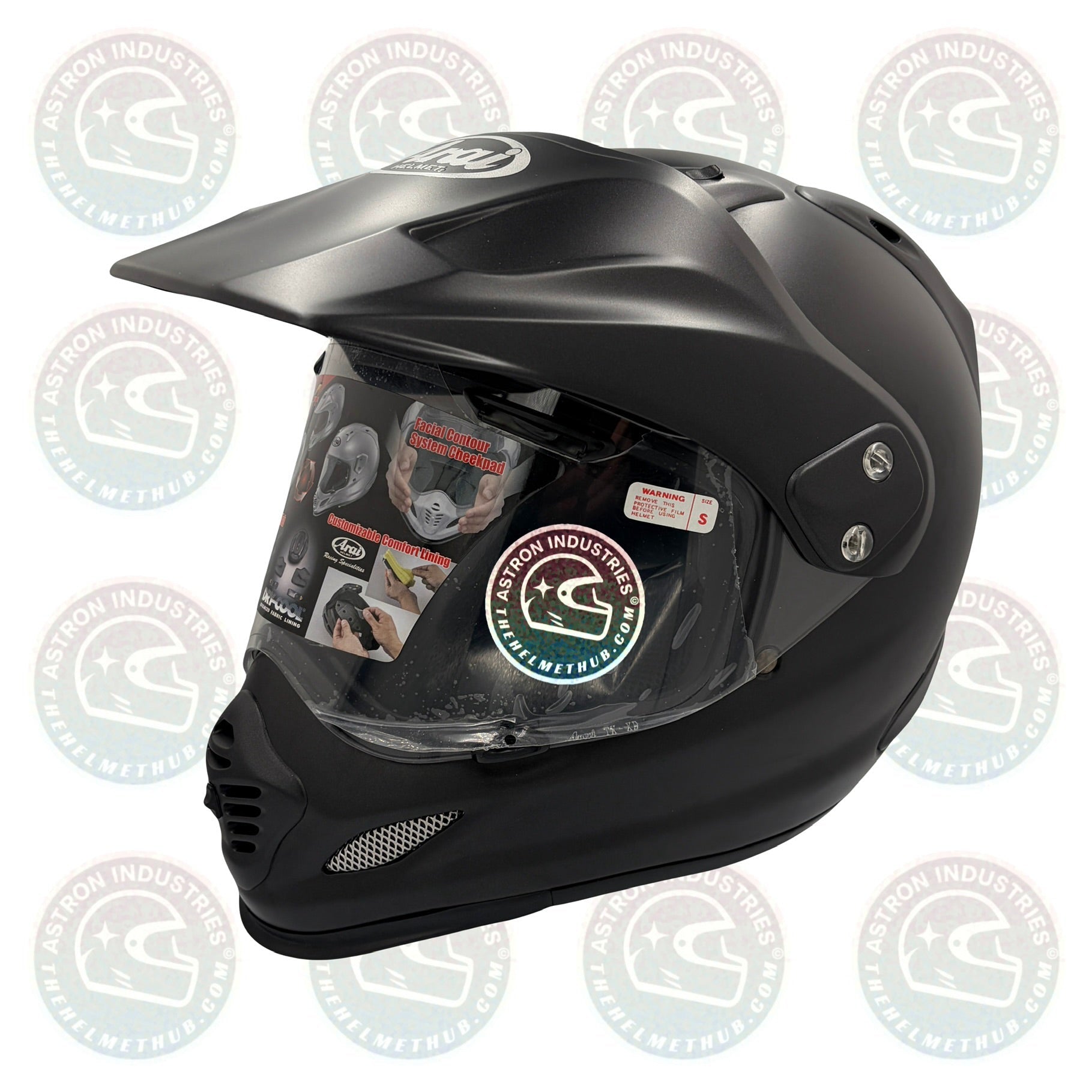 Arai XD4 Black Frost Motorcycle Helmet - TheHelmetHub