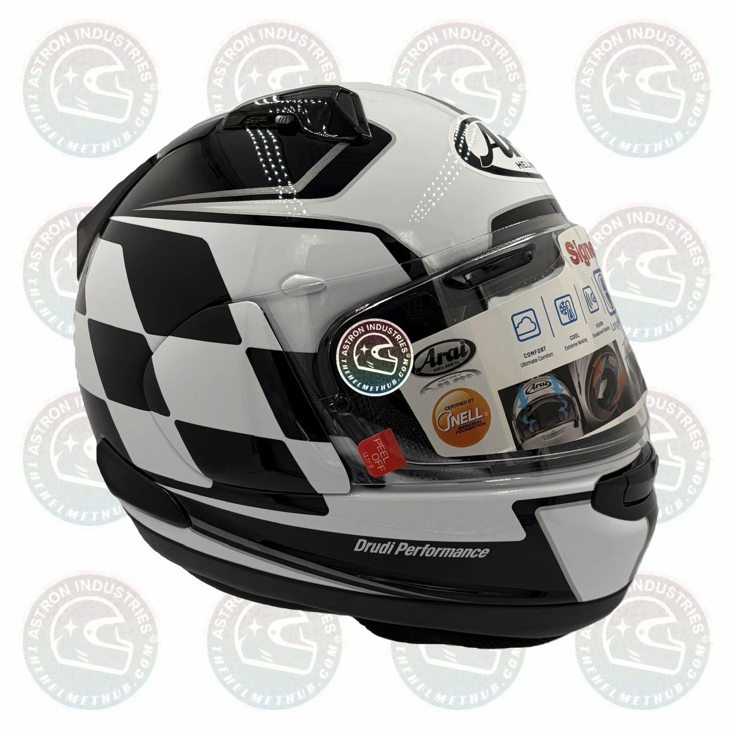 Arai Signet-X Finish White Motorcycle Helmet