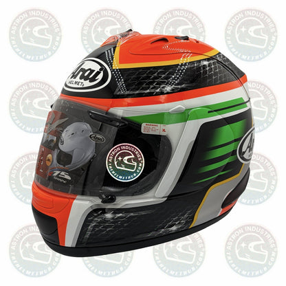 Arai Corsair-V Rabat motorcycle helmet, front left