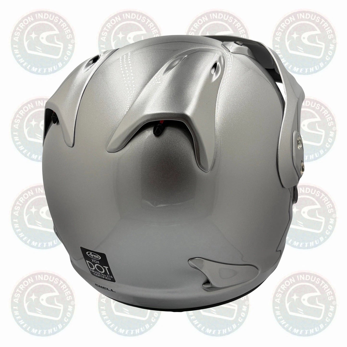 Arai XD-4 Aluminum Silver Motorcycle Helmet