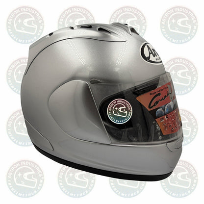 Arai Corsair-V Aluminum Silver motorcycle helmet, left side