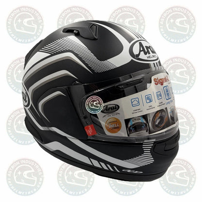 Arai Signet-X Shockwave Black Frost Motorcycle Helmet
