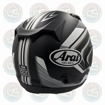 Arai Signet-X Shockwave Black Frost Motorcycle Helmet